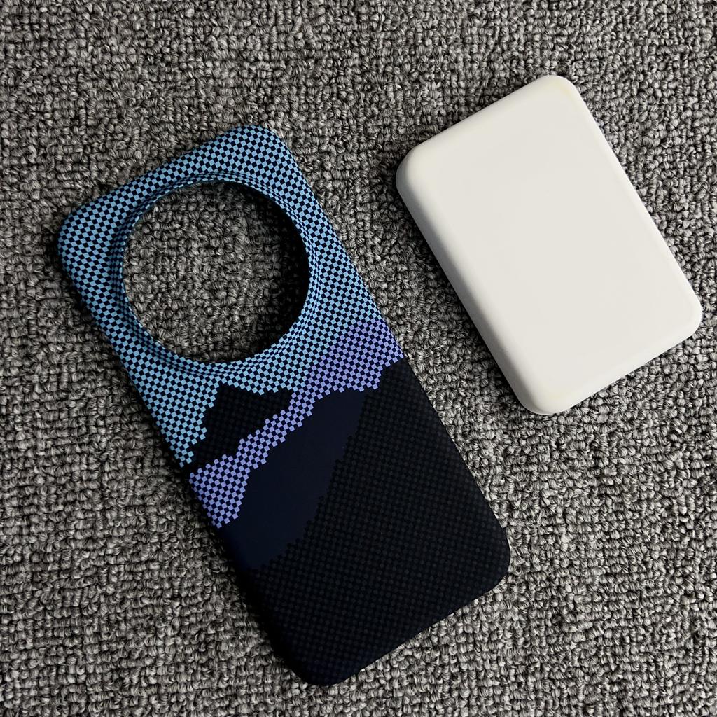 Carbon Fiber Pattern Frameless Hard PC Magnetic Case For Honor Magic 8 7 6 Pro For Magsafe Ultra Thin Protection Back Covers