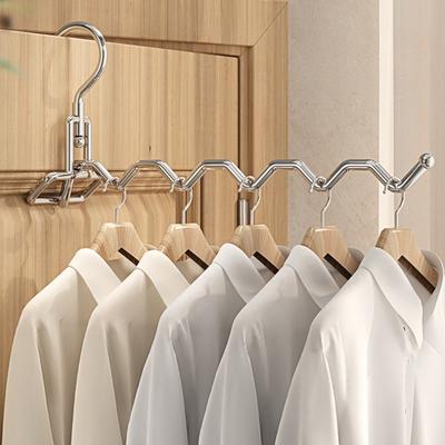 Stainless Steel Multifunctional Foldable Clothes Drying Rack Is A Must-have for Portable Clothes Drying Racks In Tourist Hotels