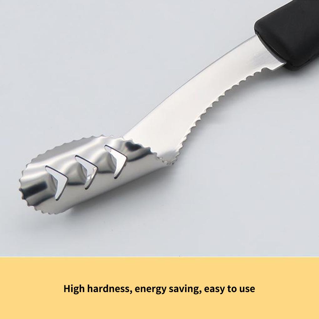 Pepper Corer Stainless Core Slicer Serrated Handle Kitchen Tomato Remover