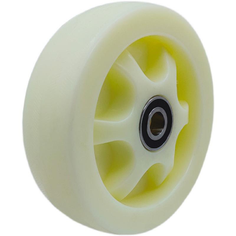 Durable Nylon Universal Casters for Trolleys - Sizes: 3", 4", 5", 6", 8"