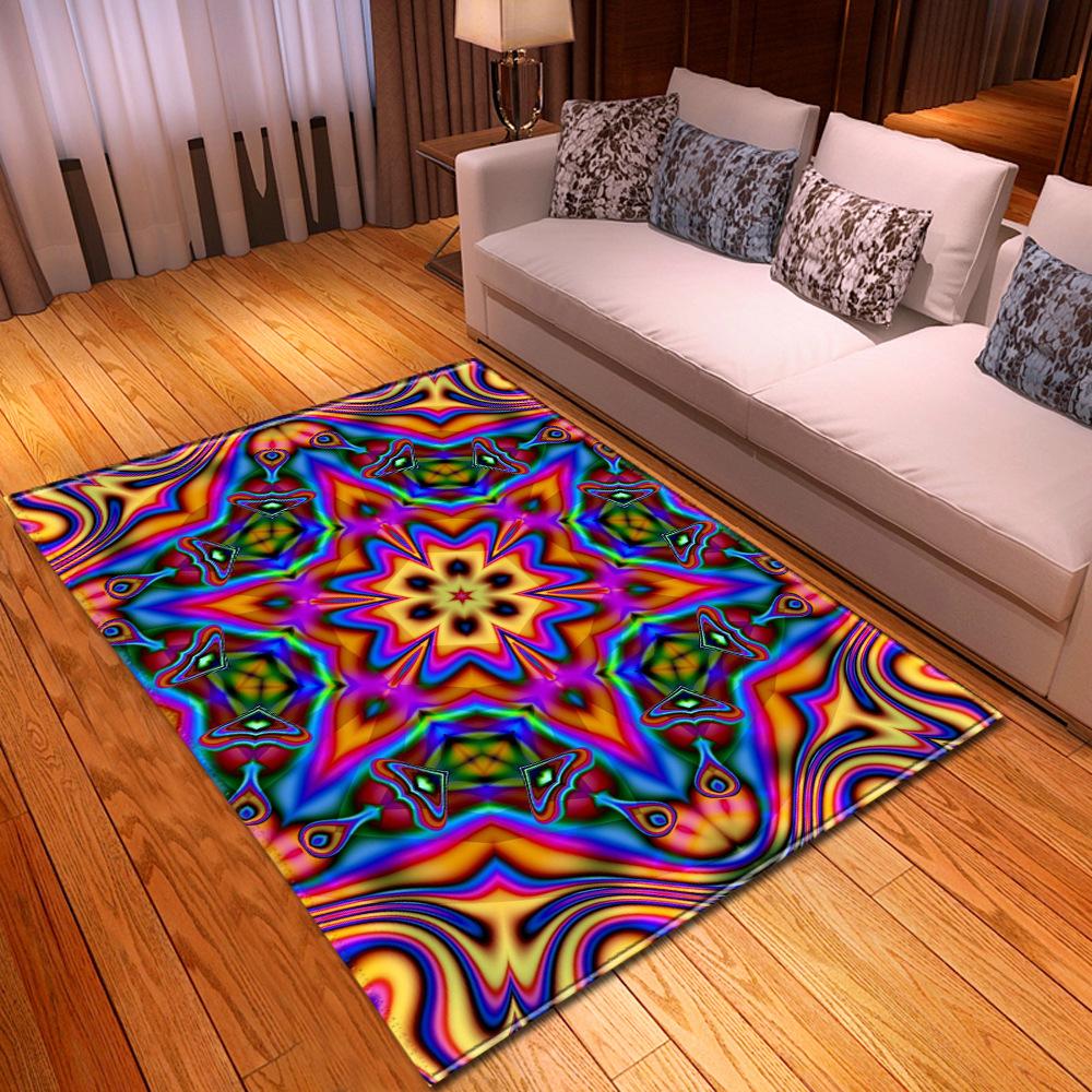Cool Pattern Graphic Carpet Living Room Kitchen Foyer Floor Mat Pattern Can Be