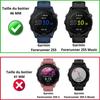 Tempered Glass for Garmin Forerunner 255 - Forerunner 255 Music [Pack of 2] Phonillico® Anti-Scratch Watch Screen Protector