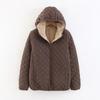 Damen Langarm Reißverschluss Vorne Kapuze Warm Lässige Raglanjacke Mit Taschen Mantel Outwear
