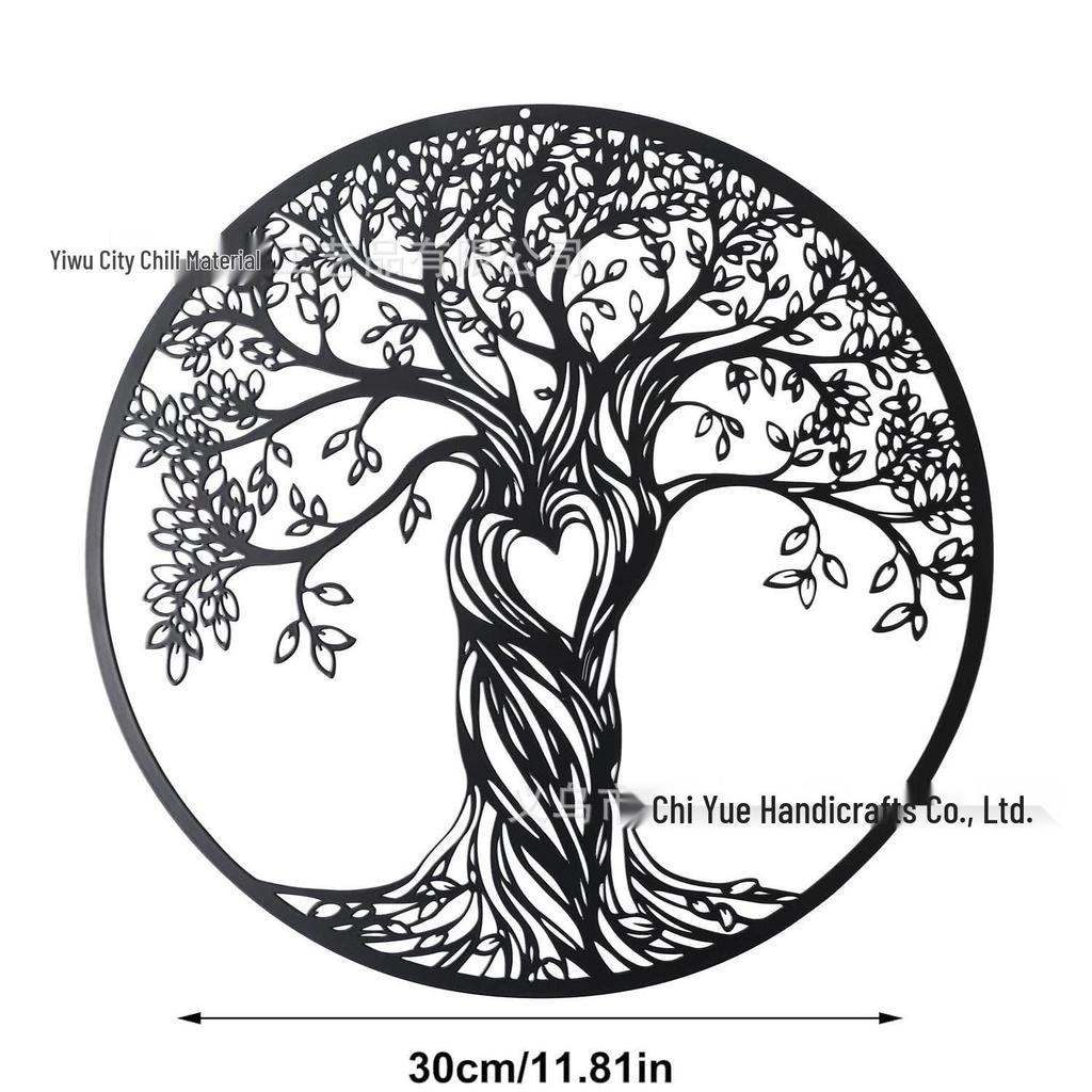 Hot Selling Metal Tree of Life Wall Art - Iron Silhouette Home Decor