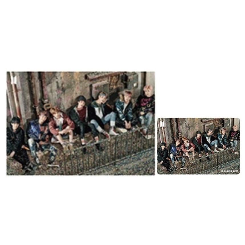 BTS Postkarte VER.3 (SIE GEHEN NIE ALLEINE) 3D-Foto Lenticular (Bangtan Boys) -Gruppe, Offiziell, Original, Authentisch, KPOP
