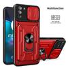 Husă de Telefon de Lux Antishock cu Glisare pentru Obiectivul Camerei Pentru Motorola Moto G200 G100 5G Edge 20 Pro S30 Suport Card Inel Armură Capac Spate Carcasă