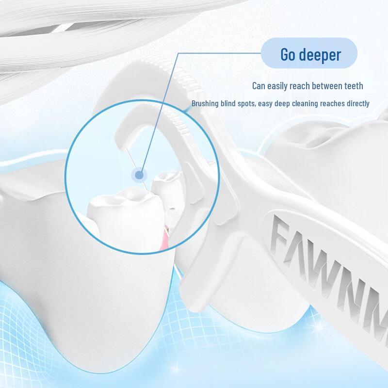 FAWNMUM Guohu Smooth Thread Individually Wrapped Dental Floss Sticks