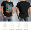 Koreanische Volksdemokratische Republik Vintage Travel Poster T-Shirt Vintage Graphic Tee Blouse Vintage Clothes Men Clothings