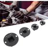 4PCS Insert Low Contour Impact Socket Adapter Set, Magnetic Socket Adapter Set, Drive Reducing 1in M-3/4in F 3/4 in M-1/2in F 1/2in M-3/8in F 3/8in