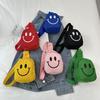 Smiley Face Cute Crossbody Chest Bag for Kids - Cartoon Stylish Single Shoulder Bag