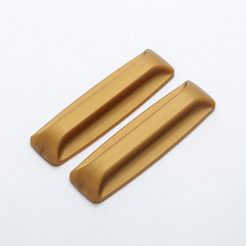 Black Adhesive Pull Handle for Windows, Cabinets, Drawers & Refrigerators - Punch-Free Plastic Design
