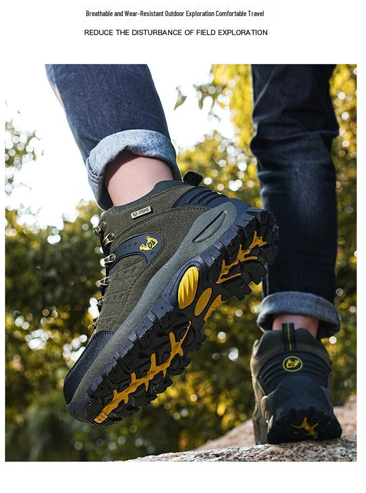Men's Waterproof Non-Slip Hiking Shoes, Sizes 46-47
