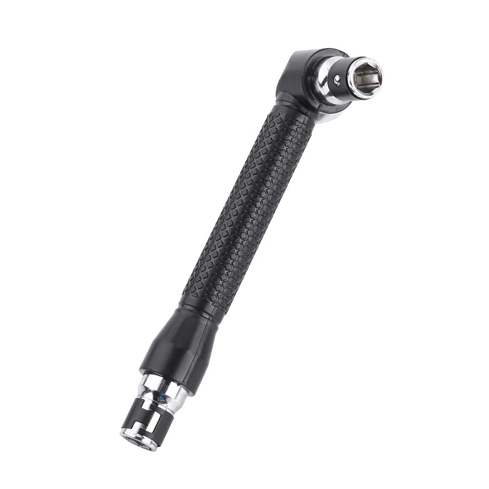L Shape 1 4 Inch Hex Socket Wrench Double Head For Screwdriver Bits Hand Tool
