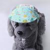 Pet Sun Hat Plaid Cat Baseball Cap with Ear Holes Adjustable Elastic Cord Cute Print Brimmed Cap for Cats And Dogs Sun Protection Outdoor Walking