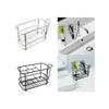 Stainless Steel Toothbrush Holder Toothpaste Holder Stand Counter Stand for Bathroom Countertop Vanity Electric Toothbrush