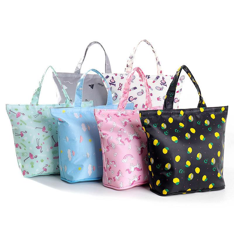 

2023 2023 Складная портативная сумка для ланча Толстая изоляционная сумка из алюминиевой фольги большой емкости Водонепроницаемая маслостойкая сумка для пикника