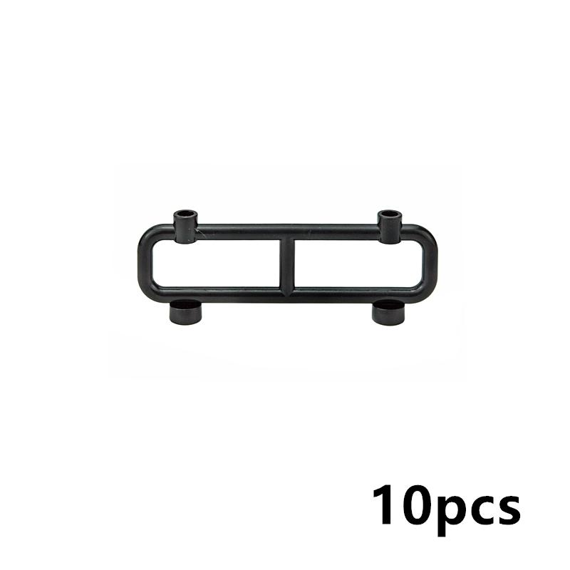 Assembles Particles 2486 Repair Railings 1x8x2 Train track Guardrail Fence Building Blocks Safety Fence MOC Construction Bricks