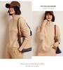 Women's Cashmere Half-Zip Hoodie Sweater - 2024 Autumn/Winter Collection