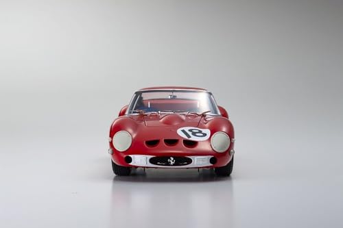 Kyosho Original 1/18 Scale Ferrari 250GTO 1963 Daytona 3h #18 (Red) Finished Product KS08438F