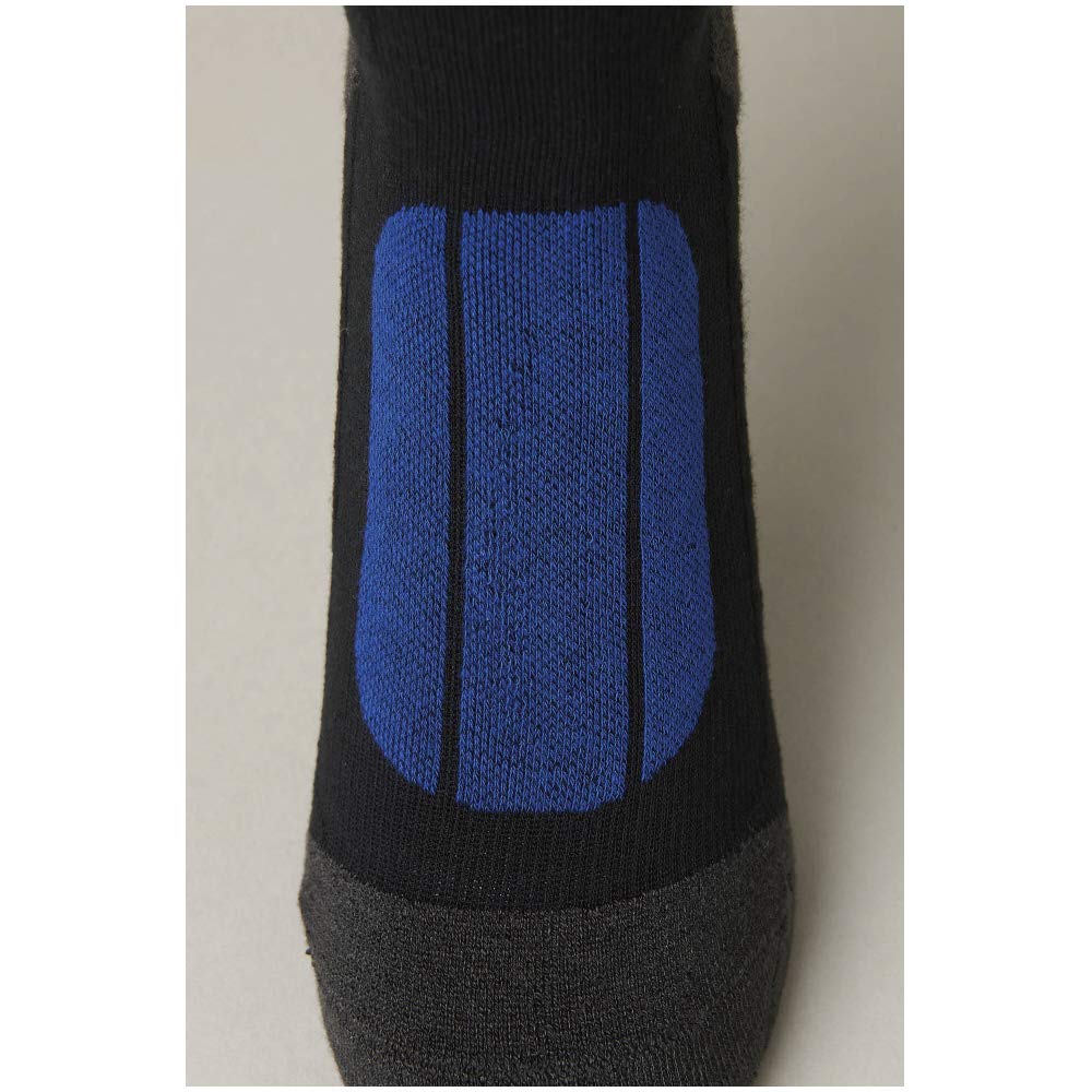 Mizuno Ski Technical Sizes Blue Socks, Fit, Z2JX6511, 22-24,