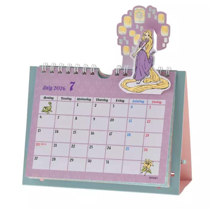 Disney Disney Character Pop-Up Desk Calendar Metallic 2026 Japan NEW
