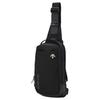 New DESCENTE Nylon Sling Bag Medium Men's Black SQ323UBG72