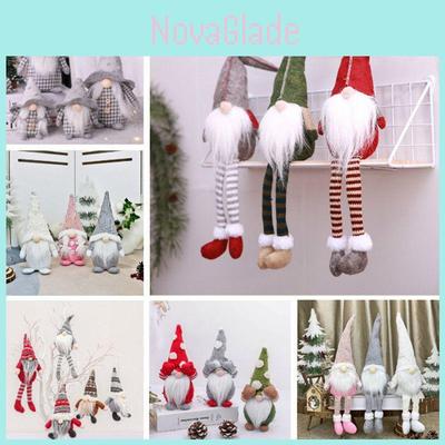 Charming Faceless Doll Christmas Decorations For Delightful Home Ornamentation