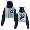 Blue Lock Anime Unisex Fleece Hoodie for Autumn and Winter