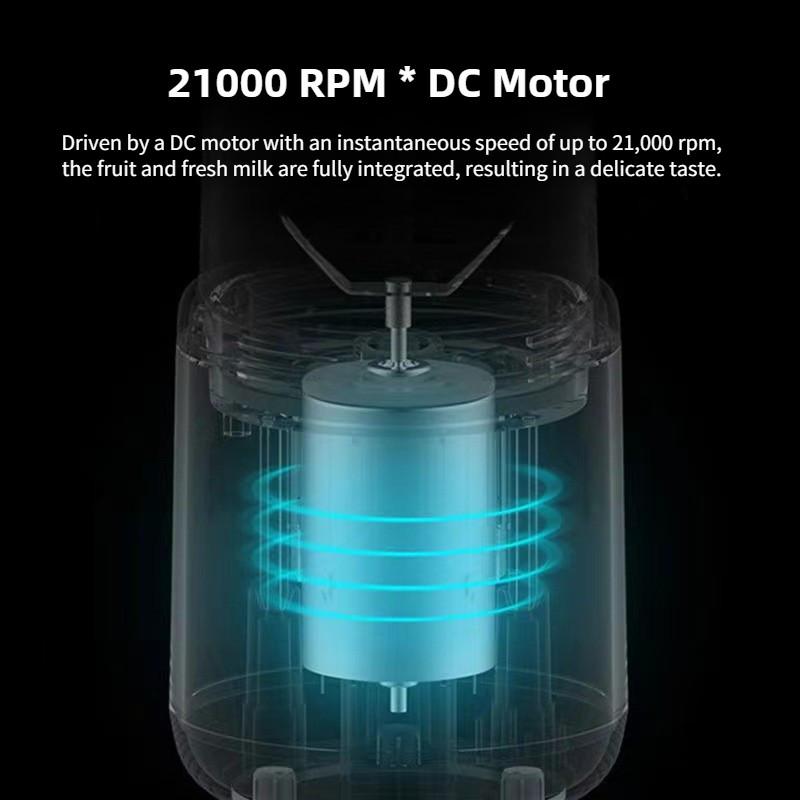21000RPM Ev Tipi Küçük Elektrikli Meyve Sıkacağı Taşınabilir Tam Otomatik Meyve Sıkacağı Çok Fonksiyonlu Meyve Suyu Bardağı
