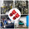 2Pcs/set Air Compressor Oil Plugs Male Thread Dia Oil Breather Caps Air Compressor Oil Plugs Piston Plastic Pneumatic Tool