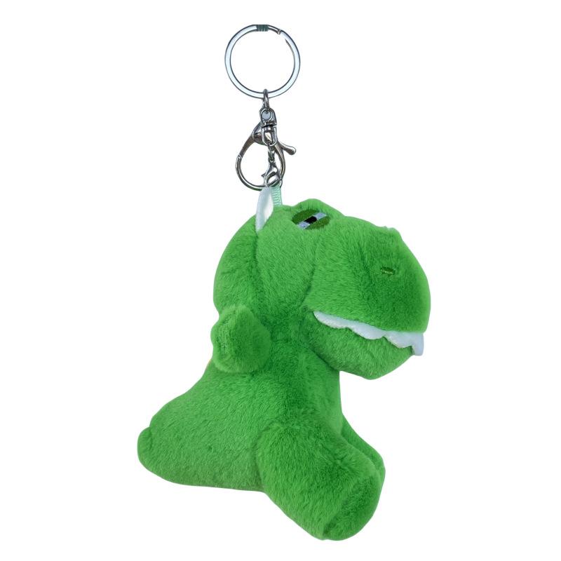 Cute Sleepy Dinosaur Creative Doll School Bag Pendant Girl Heart Doll Car Pendant Plush Keychain