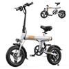 Varun C14-1 City Commuting Folding Electric Bicycle For Unisex 350W Motor 36V7.8AH Battery Convenient E-Bike With Dual Mode Drive