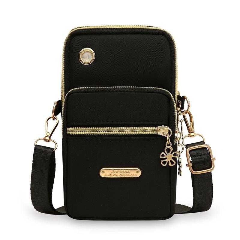 Balloon Printed Women Mini Mobile Phone Bag Crossbody Shoulder Bag Hanging Neck Coin Purse Arm Bag Pouch
