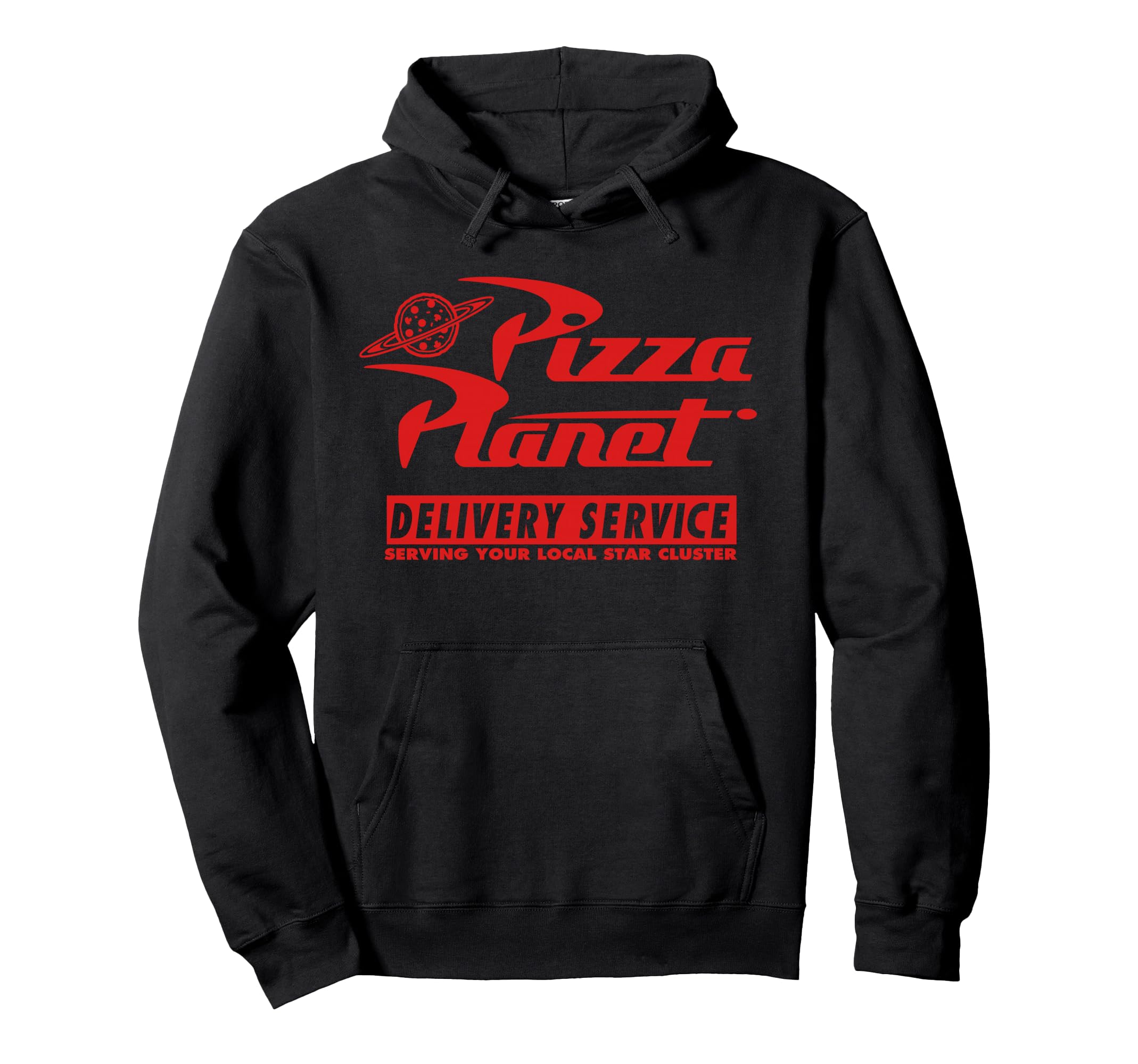 

Disney PIXAR Toy Story Pizza Planet Red Logo Hoodie