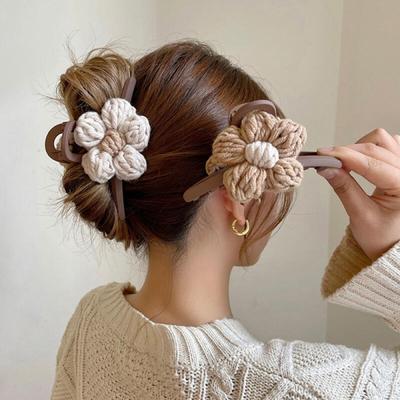 Pinza para el pelo de ganchillo de punto Inmode Daisy