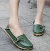 Casual Women's Single Shoes, Mother Shoes, Flat-bottomed Peas Shoes, Nurse Shoes, Lace-up Tendon Low-top Shoes