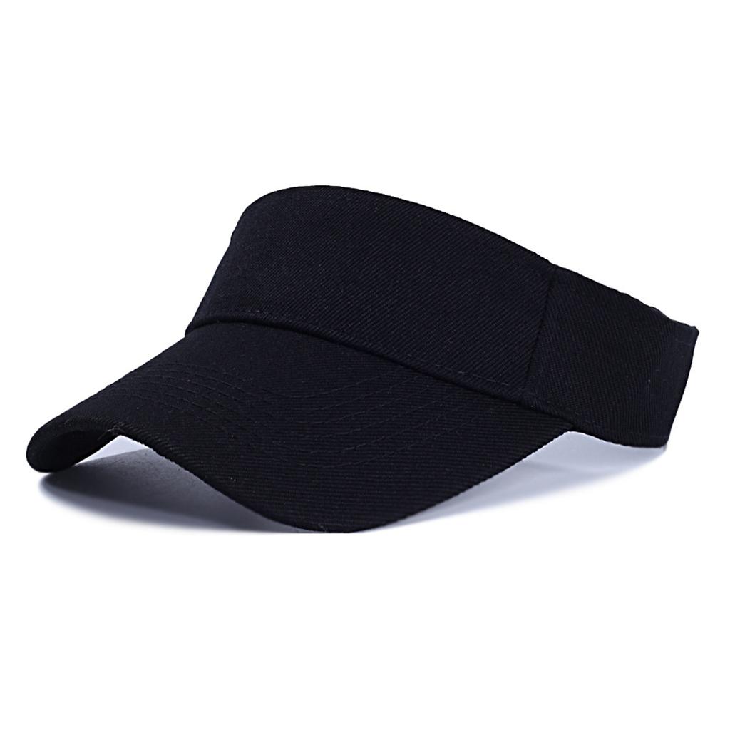 Unisex Hat, Running Sports Sun Hat, Monochrome Empty Top Hat