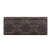 Celine Triomphe Monogram Canvas Ring Clutch Unisex Clutch Yellow-Brown 4M0392DIZ-38NO