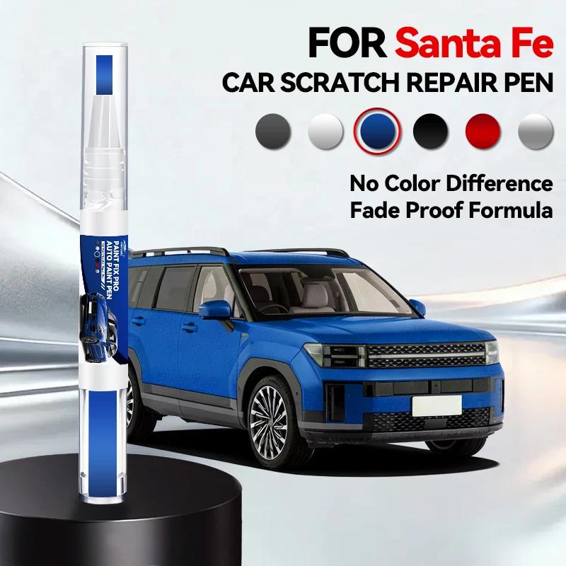 Car Dedicated For Hyundai Santa Fe 2000-2025 SM CM DM TM Paint Repair Pen Touch Up Scratch Remover DIY Auto Accessories Black Wh