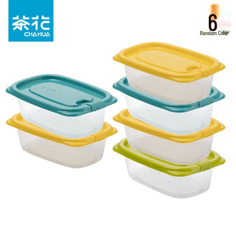 

Chahua Plastic Food Storage Container Set (4x 460ml, 2x 830ml)