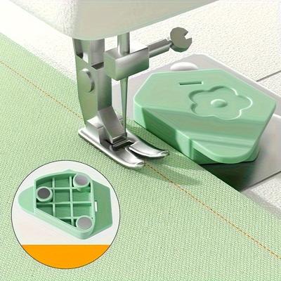1PC Magnetic Sewing Machine Foot Pedal Set with Multi-Shaped Presser Feet (Hexagonal/Rectangle/Oval) - Magnetic Attachment