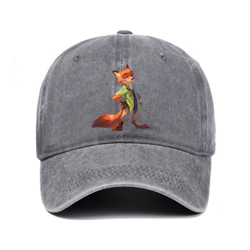 Cartoon Zootopia Three-toedSloth Baseball Cap Couple Women Print Trucker Hat Summer Casual Outdoor Dropshipping Baseball Caps
