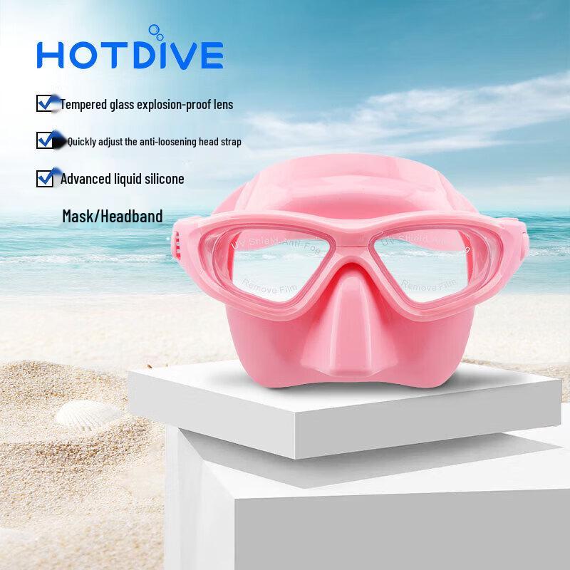 HOTDIVE High-Definition Snorkeling & Freediving Mask