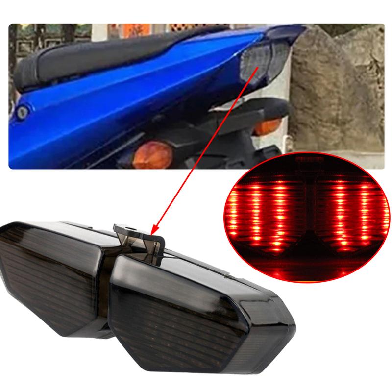 LED Motorcycle Turn Signals Integrated Tail Light Rear Brake Taillight for YAMAHA YZF R6 2003 2004 2005