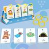 DIY Cartoon Tischmodell Buchstabieren Wörter Lernkarte Bild Buchstabe Kognitives Lernen Lernspielzeug Für Kinder