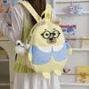Schoolbag backpack women's 1011 new cute puppy backpack niche design fashion student schoolbag cartoon casual backpack