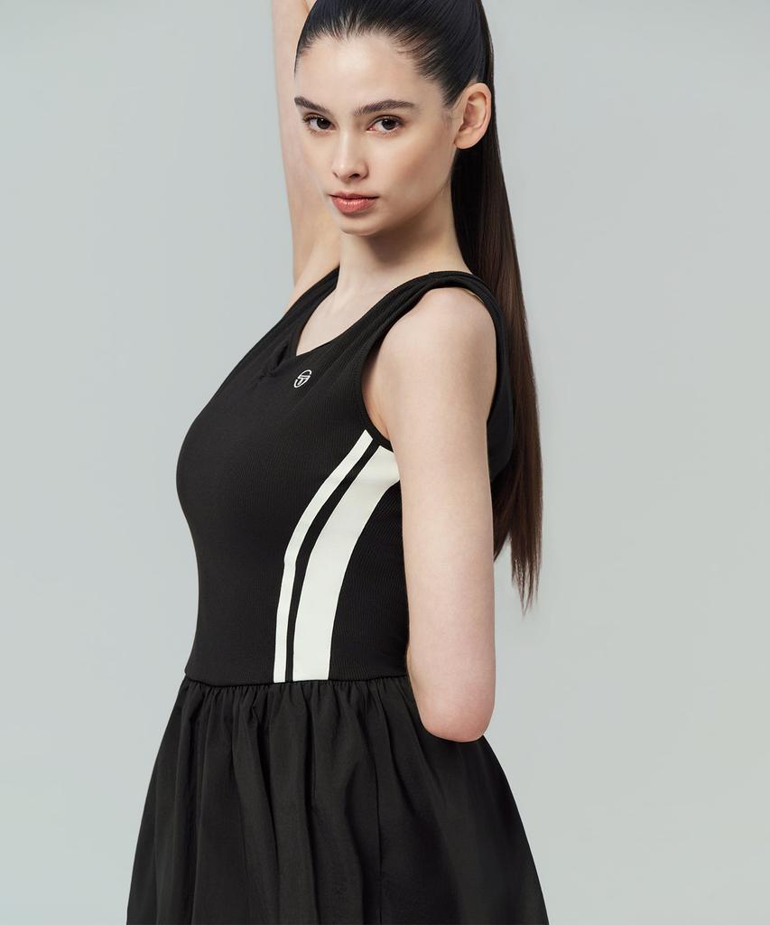 SERGIO TACCHINI W Slim Balloon Dress (Black)