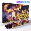 Pokemon Mouse Pads Charizard Aesthetics Carpet Offices Accessories Lock-edge Large Gamer Computer Rugs Non-slip Anime Table Mats