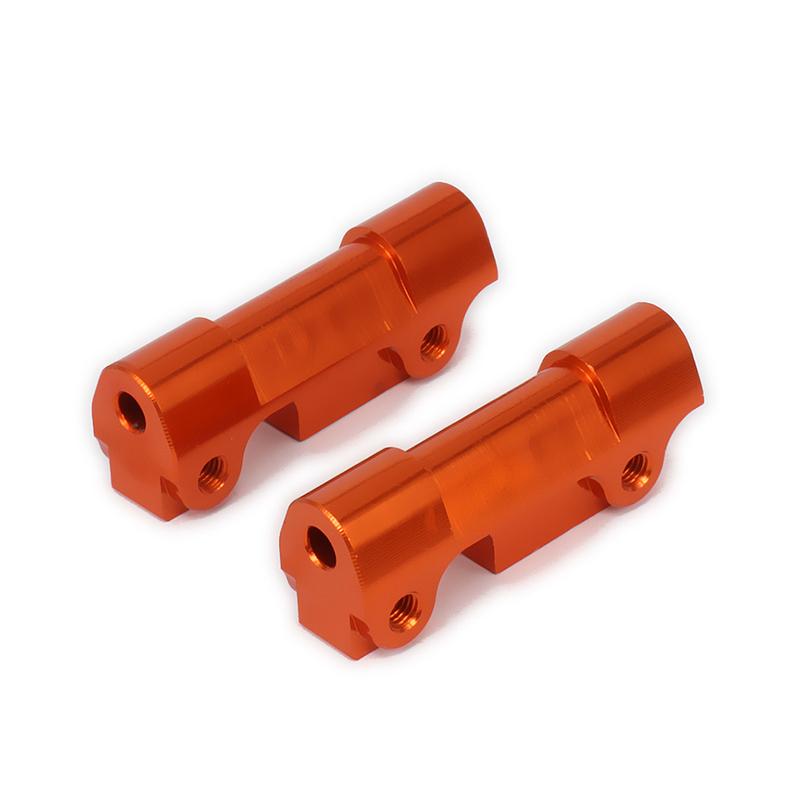 RCAWD 2PCS Alloy Aluminum Front/Rear Suspension Fixed Mount For RC Car 1/10 FS Truck Buggy 53810 Hop-Up Upgraded Parts