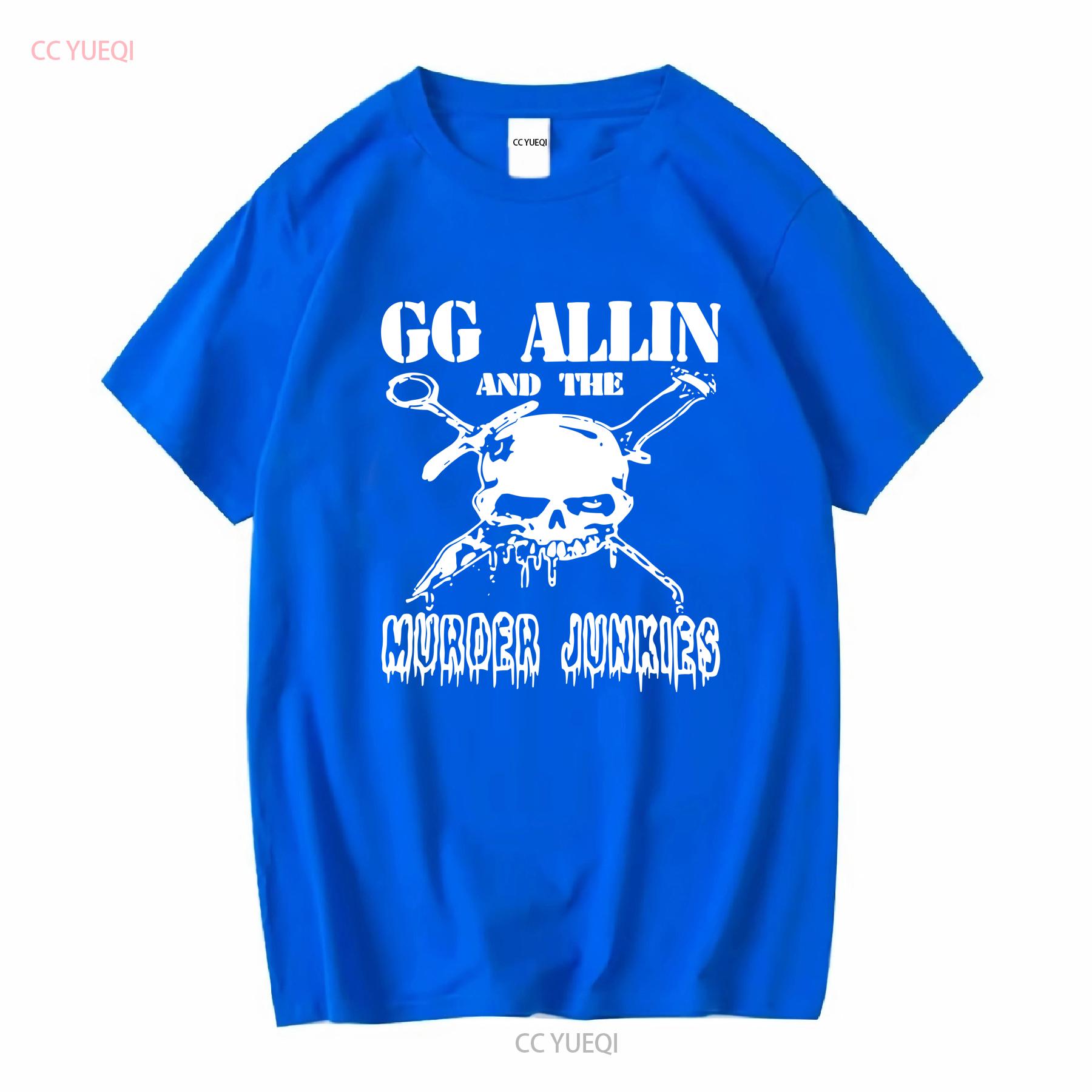 

Футболка 80-х GG allin для фанатів Чорна NB263 з довгими або короткими рукавами вінтажна Прана вуличний стиль Універсальна Стильна Повсякденна М яка 4XL